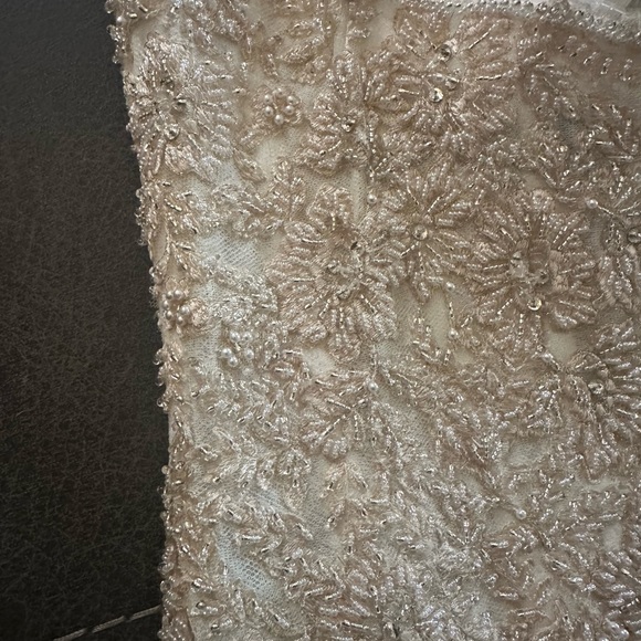 Martina Liana Cayla corset. Champagne beads. In good condition. - Picture 7 of 9